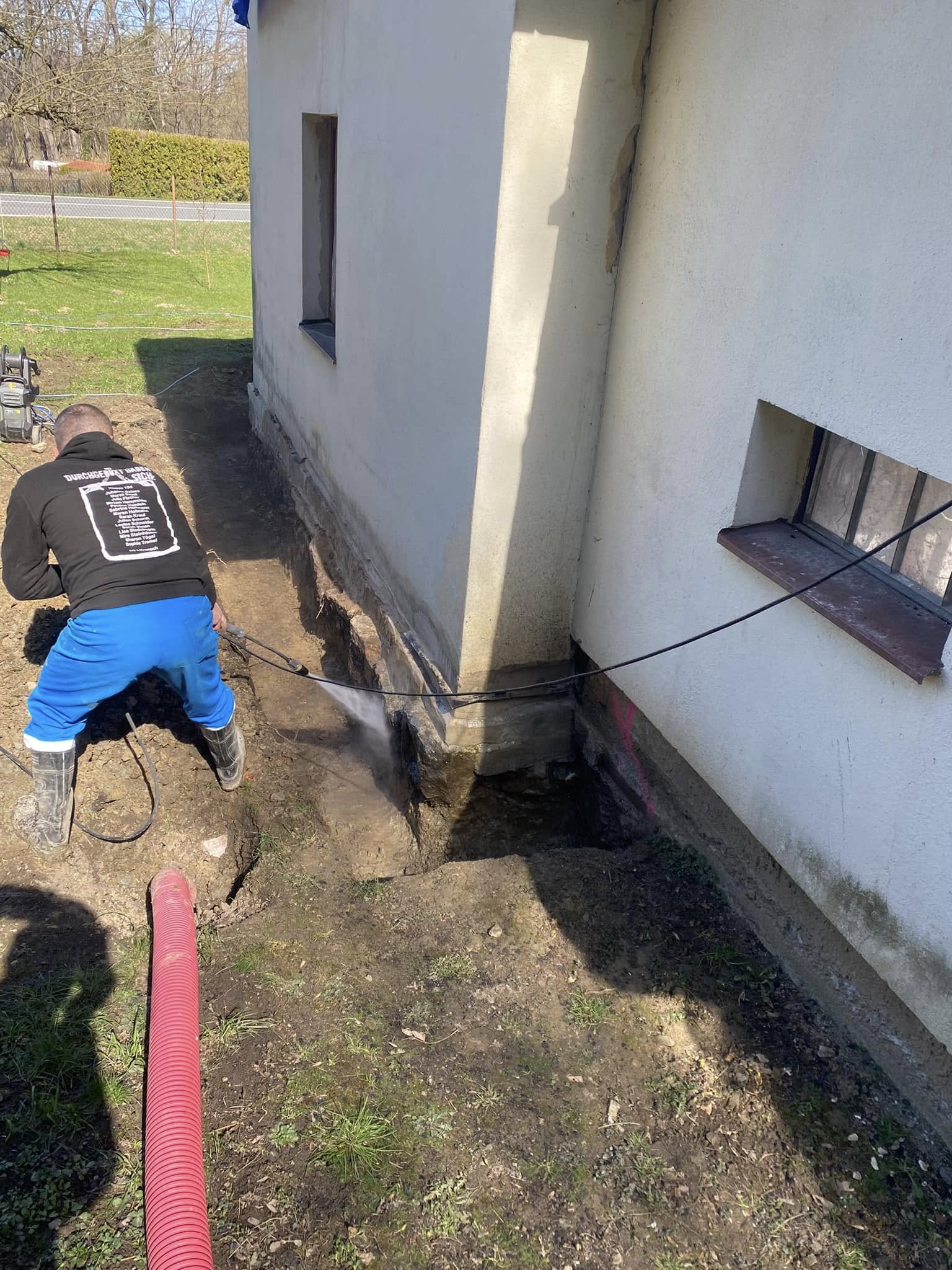 Terénní úpravy a přípravné práce